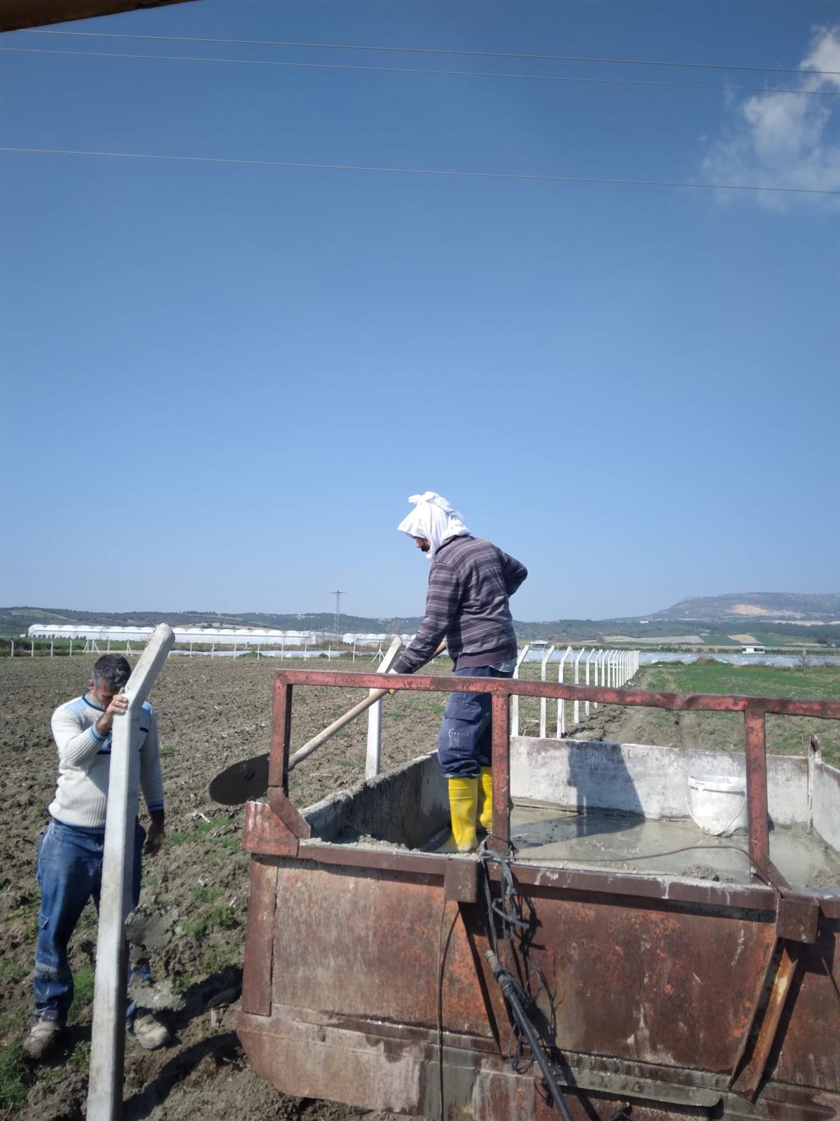 Beton Direkli Tel Örgü Kurumsal Proje Uygulaması 45
